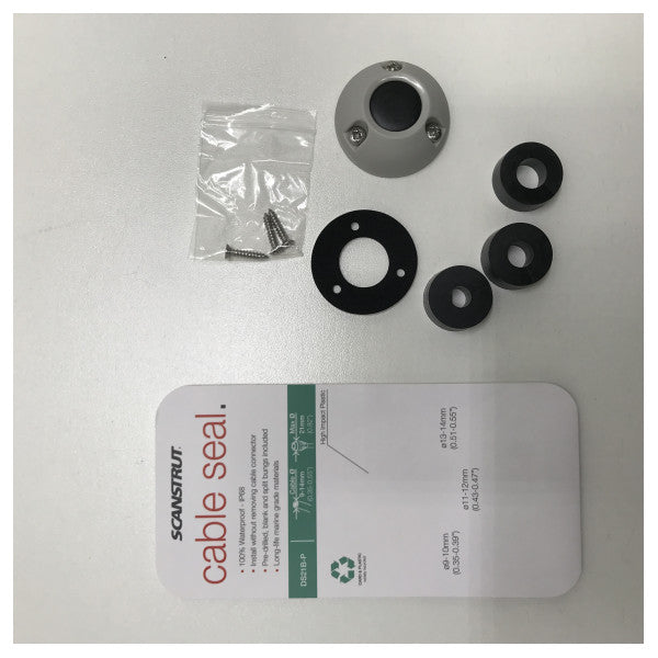 Scanstrut marin vattentät kabelförskruvning DS21B-P för 9-14 mm kablar