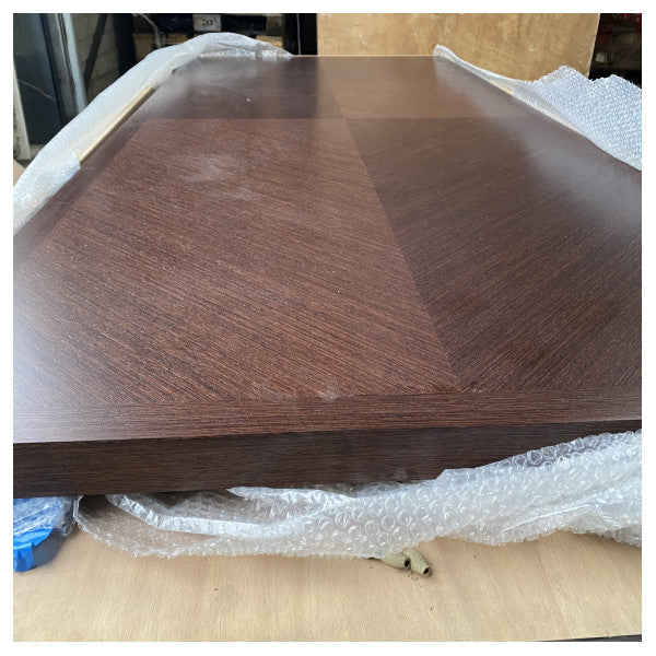 Solid Wenge Salon Table Blade 220 x 100 x 4 cm kannella