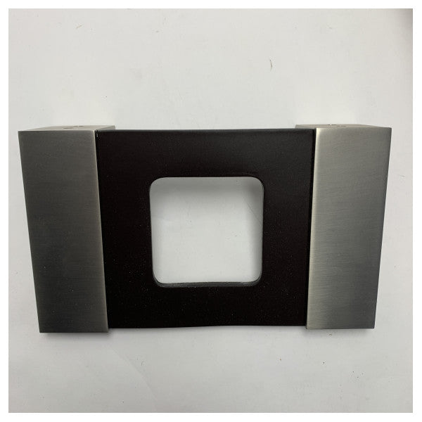 Дозатор мила з нержавіючої сталі Capannoli Marine з тримачем BA16 - міцний, стійкий до корозії настінний насос для рідкого мила для човнів і вологих приміщень