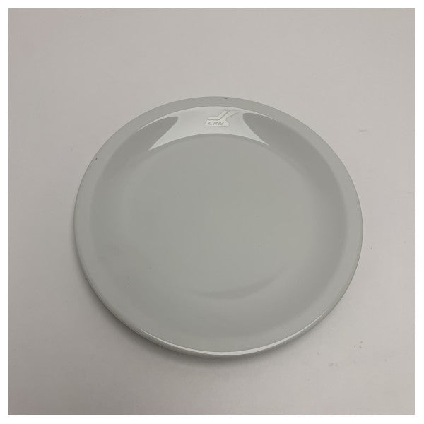 CRN リチャードジノリ セラミック フルーツプレート 21cm クロームカプリ CRNロゴ入り - 耐久性のあるノーティカルサーブウェア