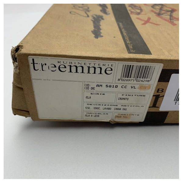 Treemme ヴェラ 5810 クローム シングルレバー混合栓 AM 5810 CC VL