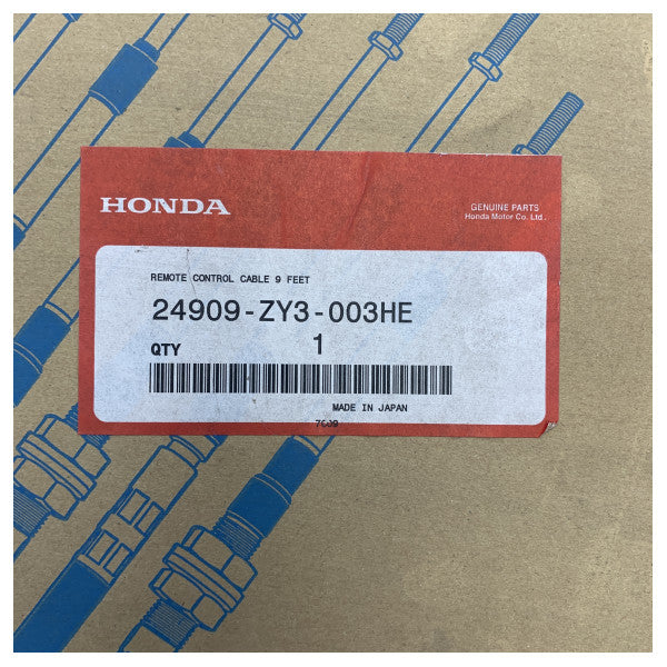 Honda outboard engine control cable 2.74M - 24909-ZY3-003HE