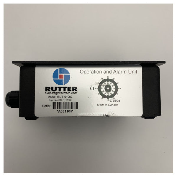 Rutter VDR Operation and Alarm Unit – Reliable Marine Voyage Data Recorder Control System