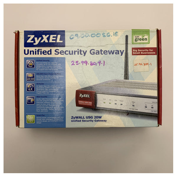 Безжичен VPN маршрутизатор Zyxel Nebula USG20W