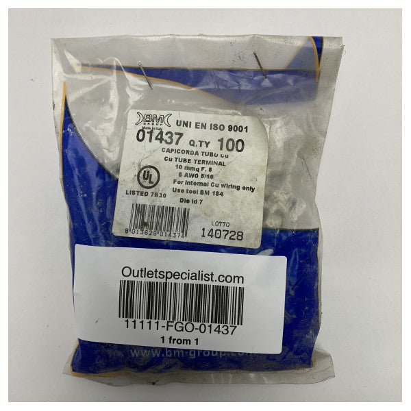 Brand 250645 Conector terminal F8 - 01437