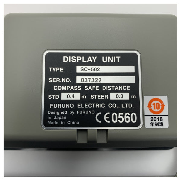 信頼できる船舶ナビゲーションのためのFuruno SC-502海洋衛星コンパス表示ユニット 