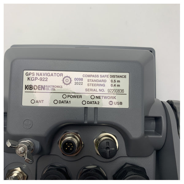 Κωδικός KGP 922 Σύστημα πλοήγησης GPS πιστοποιημένο από τον Solas 