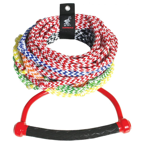 Airhead Shockwave towable 8 section waterski rope - -AHSR-8