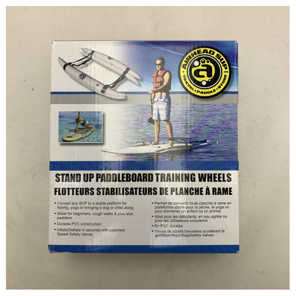 Airhead AHSUPA006 SUP インフレータブル トレーニング サイドホイールセット ホワイト