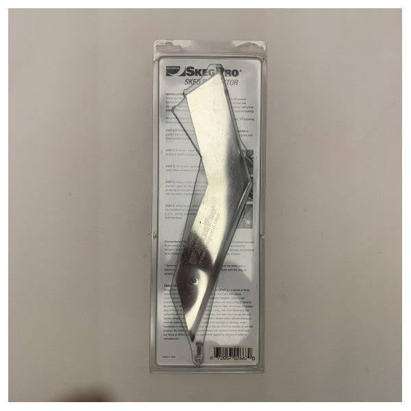 Protetor do skeg do motor de popa Megaware SkegPro em aço inoxidável