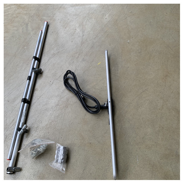 PMR/Trunked Radyo 155-175MHz için Amphenol Procom 3 elemanlı VHF Yagi anteni 