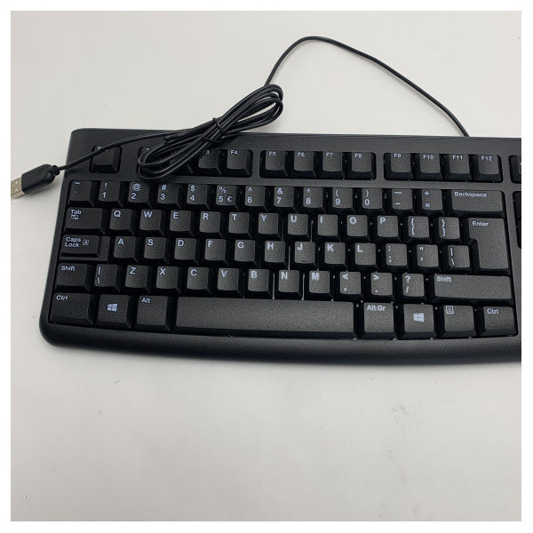 Logitech K120 Trådad USB-tangentbord svart 