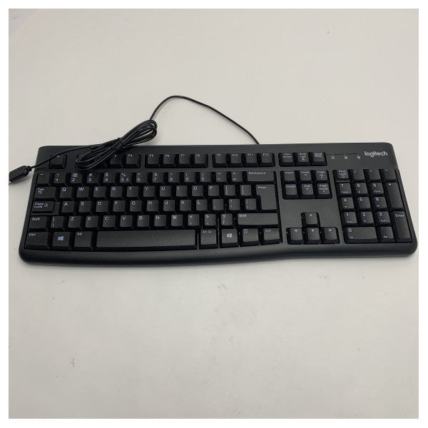 Logitech K120 Trådad USB-tangentbord svart 