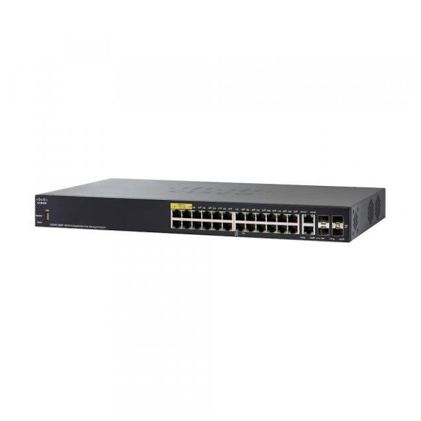 Cisco SG350-28MP-K9-EU Switch di rete gestito PoE a 28 porte Gigabit per applicazioni aziendali e marine 