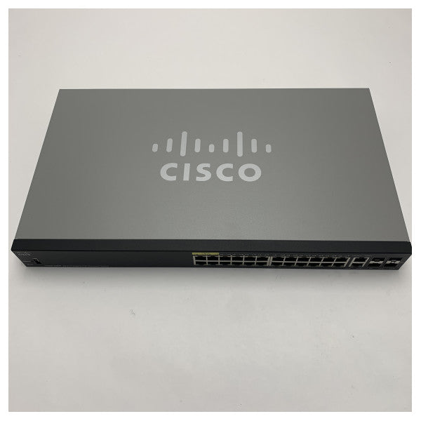 Cisco SG350-28MP-K9-EU Switch di rete gestito PoE a 28 porte Gigabit per applicazioni aziendali e marine 