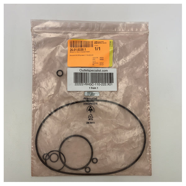 Raytheon Anschutz gasket set for gyrocompass - 110-222.X01