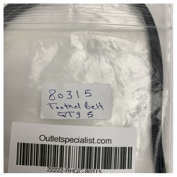 Raytheon Anschutz Gyrokompas Toothed Belt 80315 