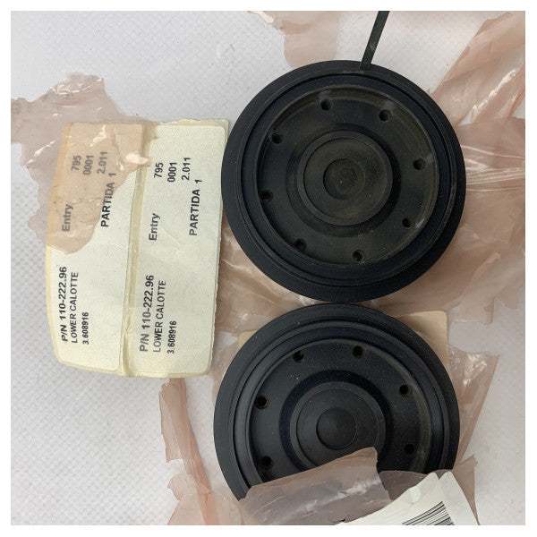 Raytheon Anschutz gyrokompas nedre kalot - 110-222.96