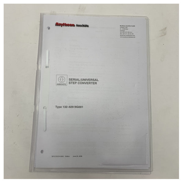Raytheon Anschutz серійний | універсальний кроковий перетворювач - 132-629.NG001