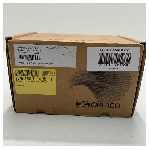 Orlaco 2-1 video camera switcher - 0404510