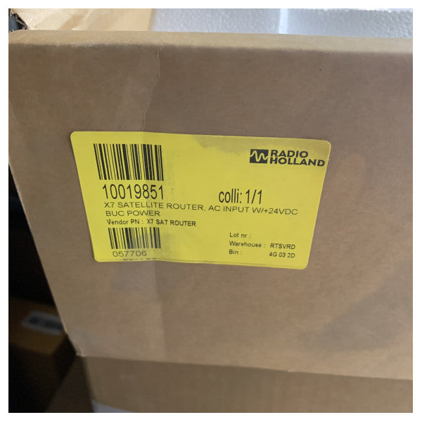 iDirect X7-seriens satellitrouter - modem K0000103-0013 