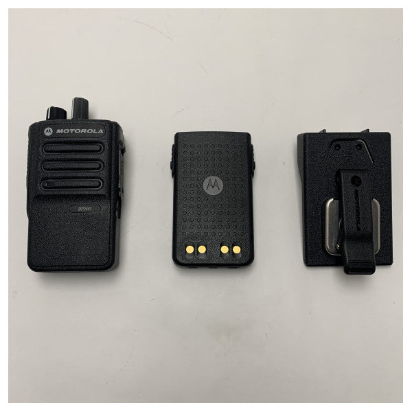 海上およびプロフェッショナル用のモトローラ DP3441 UHF ハンドヘルド二方向無線 - MDH69RDC9KA2AN 