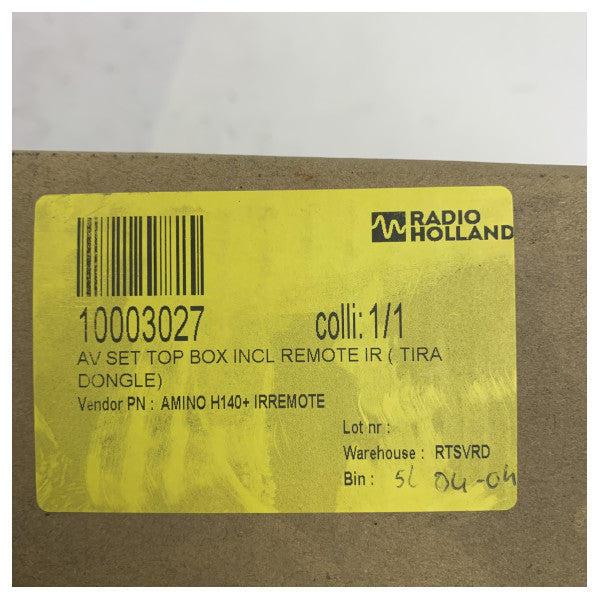 Amino AV Set Top Box H140 - Kompakt maritim TV streaming løsning 