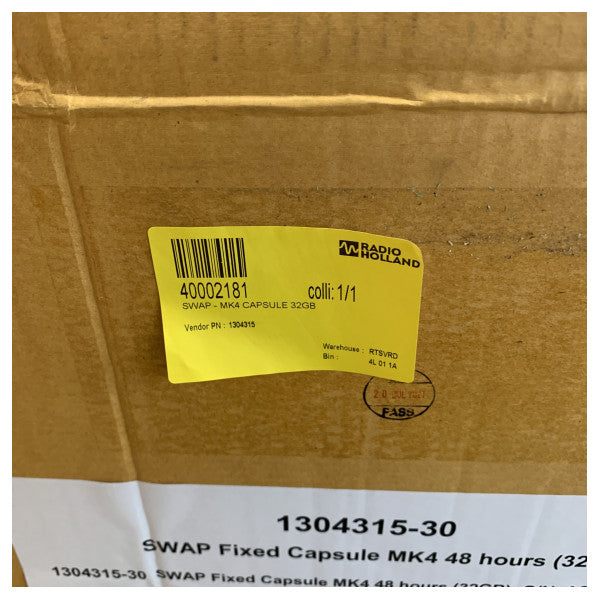 DANELEC Fixed Capsule MK4 48 ώρες 32GB χωρίς beacon - Μονάδα SWAP - 1304315-30 
