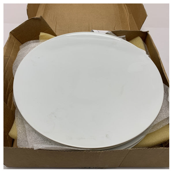 Bernardaud 2452 Placa plana Diseño elegante de 26 cm blanco