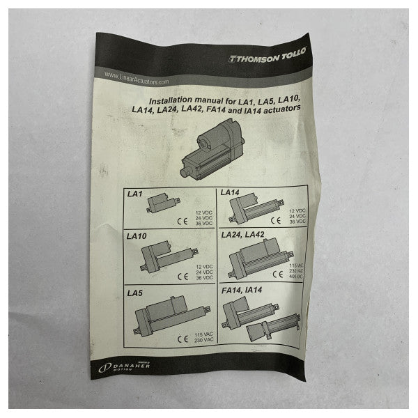 Linak LA1 elektrischer Antrieb 98 mm Hub 24V 3A - 524-17A08-0432