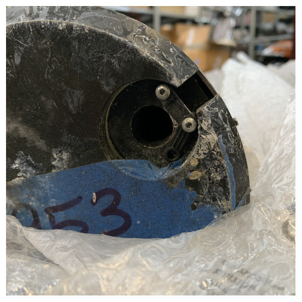 Stainless Steel Floor Lamp Viabiz Cilindro F4110.01 - Durable, Corrosion-Resistant Nautical Lighting