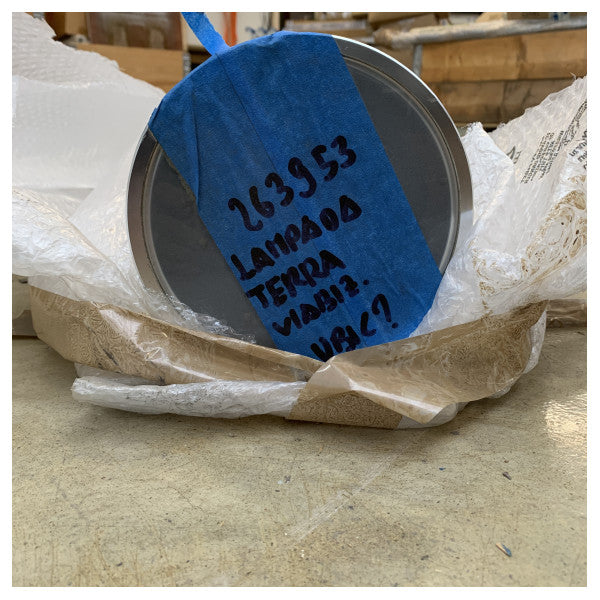 Lámpara de pie de acero inoxidable Viabiz Cilindro F4110.01 - Iluminación náutica duradera y resistente a la corrosión