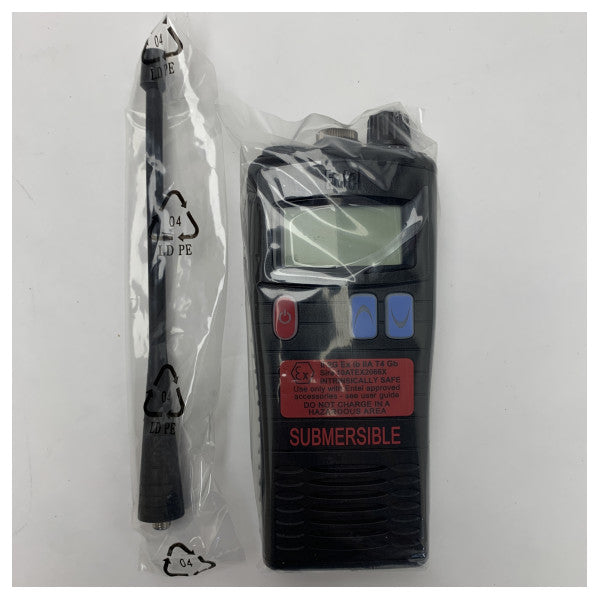 Entel HT883 ATEX UHF Radio Marino Bidirezionale IIA Entry LCD 