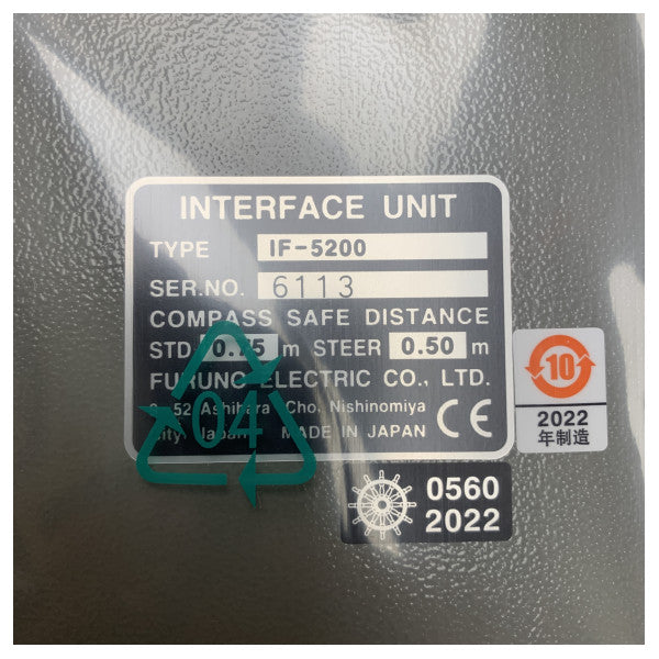 Furuno VDR VHF -liityntäyksikkö IF-5200 - Luotettava meriviestintämoduuli 24V DC 