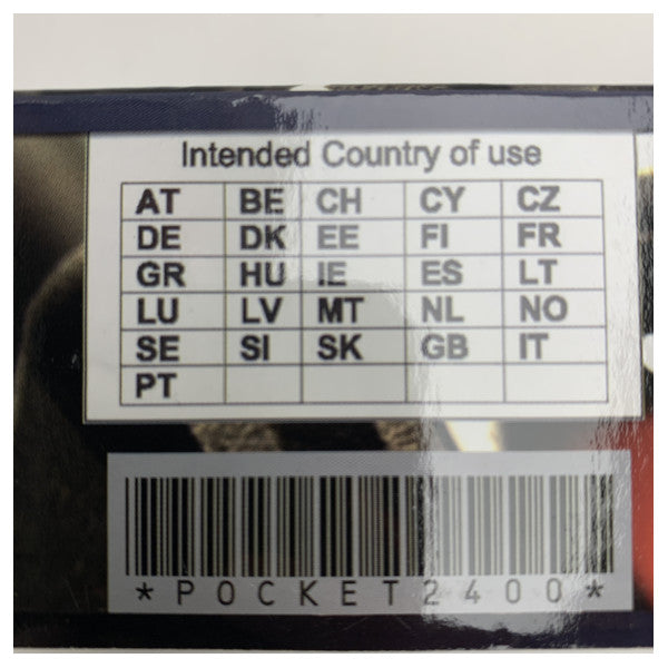 Radio Ocean Pocket 2400 Tragbares VHF-Marinradio - Zuverlässiges wasserdichtes Handgerät 