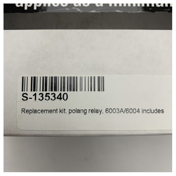 Cobham Sea Tel VSAT zamjenski komplet za relej 6003A/6004 Polang 