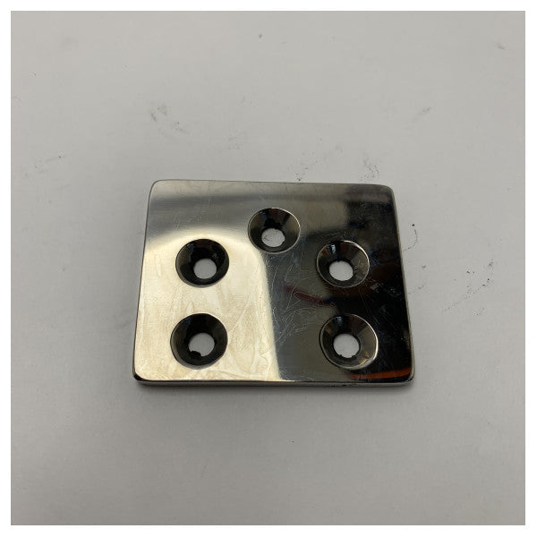 Неръждаема стомана тежка панта за достъп до люка 112 мм - издръжлив аксесоар за лодки, устойчив на корозия