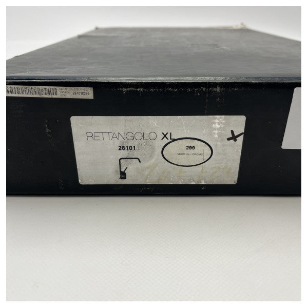 Gessi Rettangolo XL змішувач для умивальника запасні частини чорний 26101/299 - міцний змішувач для стічних вод з нержавіючої сталі для човнів