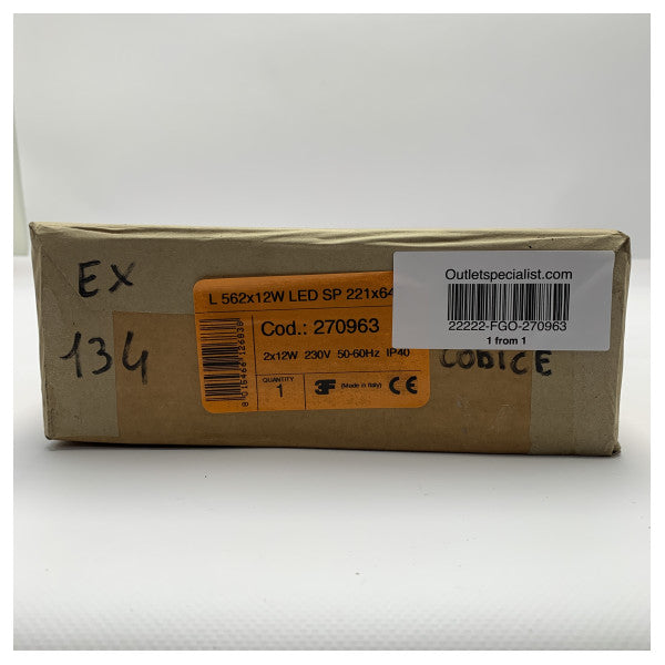 Filippi 270963 LED Marine Lighting Unit af høj kvalitet � Holdbart aluminiumshus, energieffektivt 24W, IP40