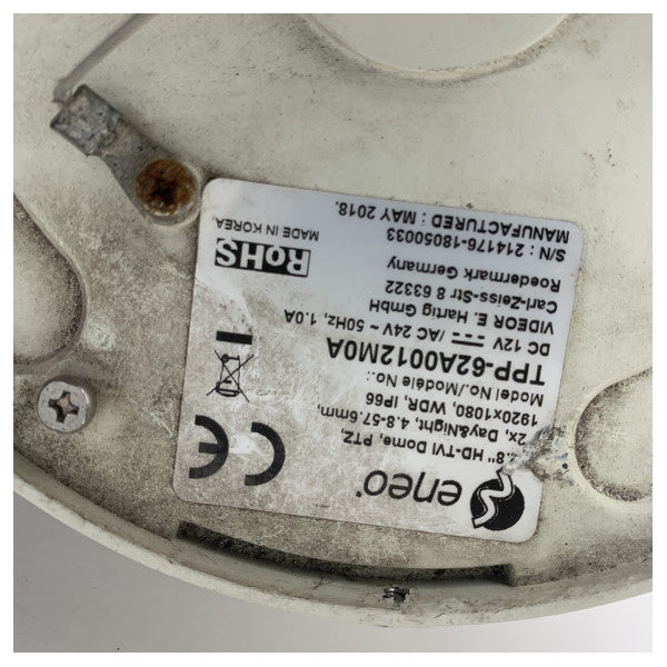 KULLANILMIŞ Eneo Dome Güvenlik Kamerası TPP-62A0012M0A 12V Full HD PTZ speeddome kamera 