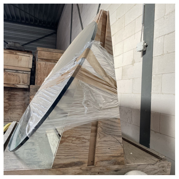 Kristal cam üst tabla 2600 X 1200 X 15 mm cilalı