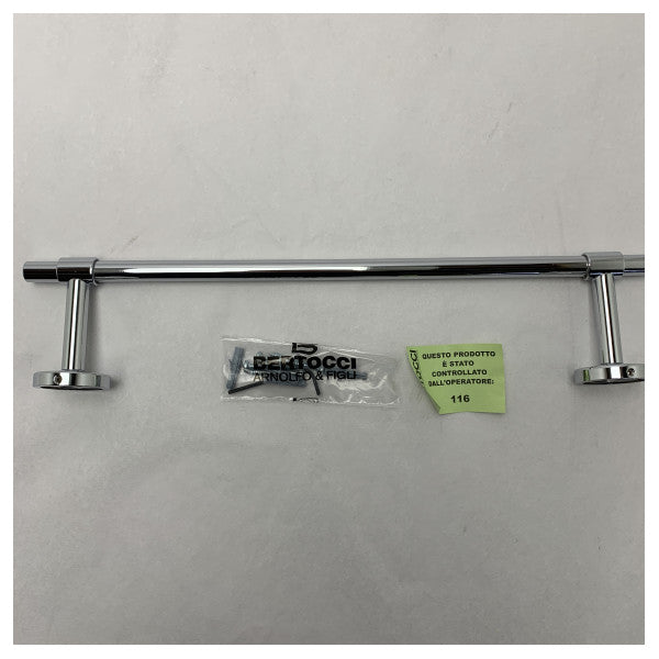 حامل مناديل كروم 516 36 سم من بيرتوتشي 516 حامل مناشف من الكروم � حامل معدني متين للبيئات البحرية والرطبة