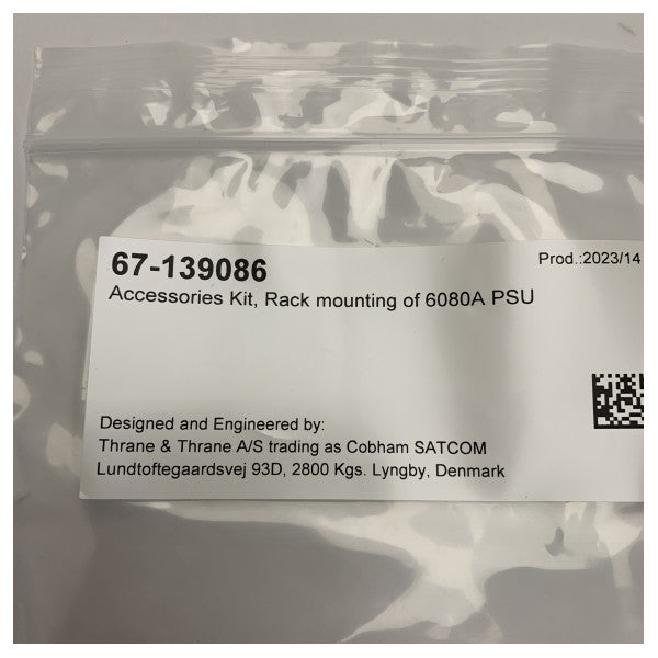 Sailor 19 Tommer Rackmonteringssæt til SAILOR 6080 Strømforsyning 