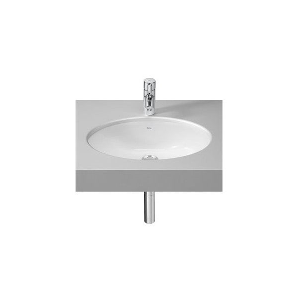 De Roca 276657 NEO Овален керамичен умивалник - издръжлива и устойчива на влага морска мивка за компактни пространства