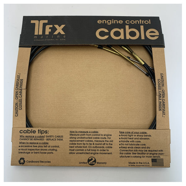 Кабель керування двигуном Teleflex FT14 250 для двигунів Mercury, OMC та морських двигунів - міцний і надійний
