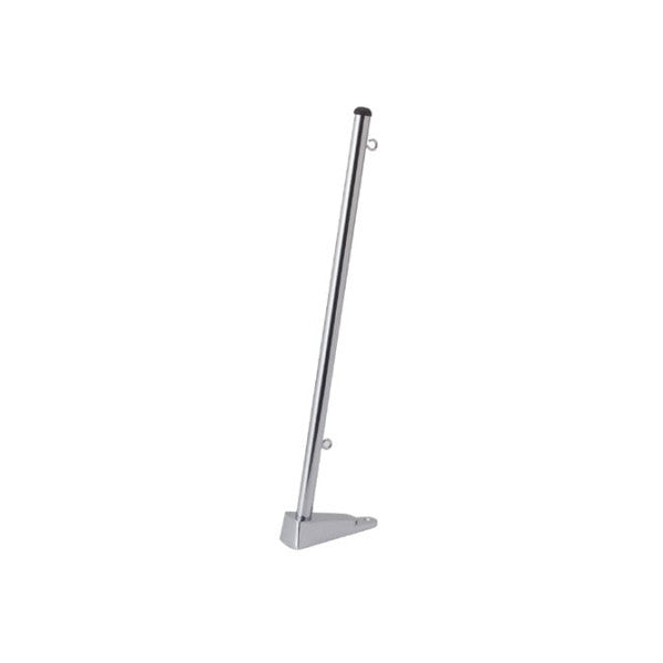 Talamex stainless steel 35 cm flag pole with deck mount - 28120035