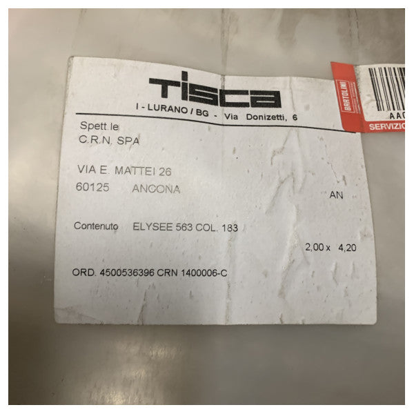 Marine tæppe af høj kvalitet Tisca Elisee 563 - holdbart, vandafvisende gulv til både og yachts