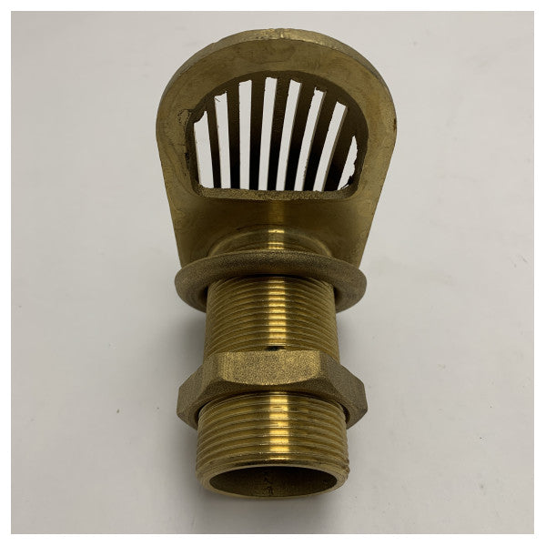 Brass series 1 1/2 inch tru-hull sea scoop - 2842