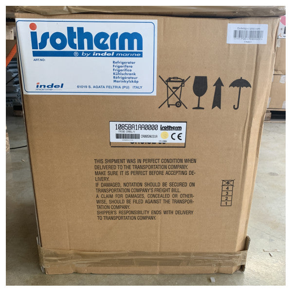 Isoteherm Cruise 85 85L compressor refrigerator 12/24V - CR085NV31A