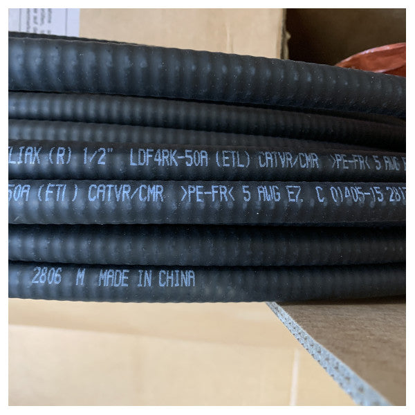 Commscope 35m マリン同軸ケーブル LDF4RK-50A 耐候性ワイヤレス接続